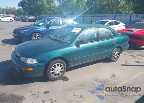 1996 Geo Prizm Lsi from USA, damaged, VIN 1Y1SK5261TZ025745